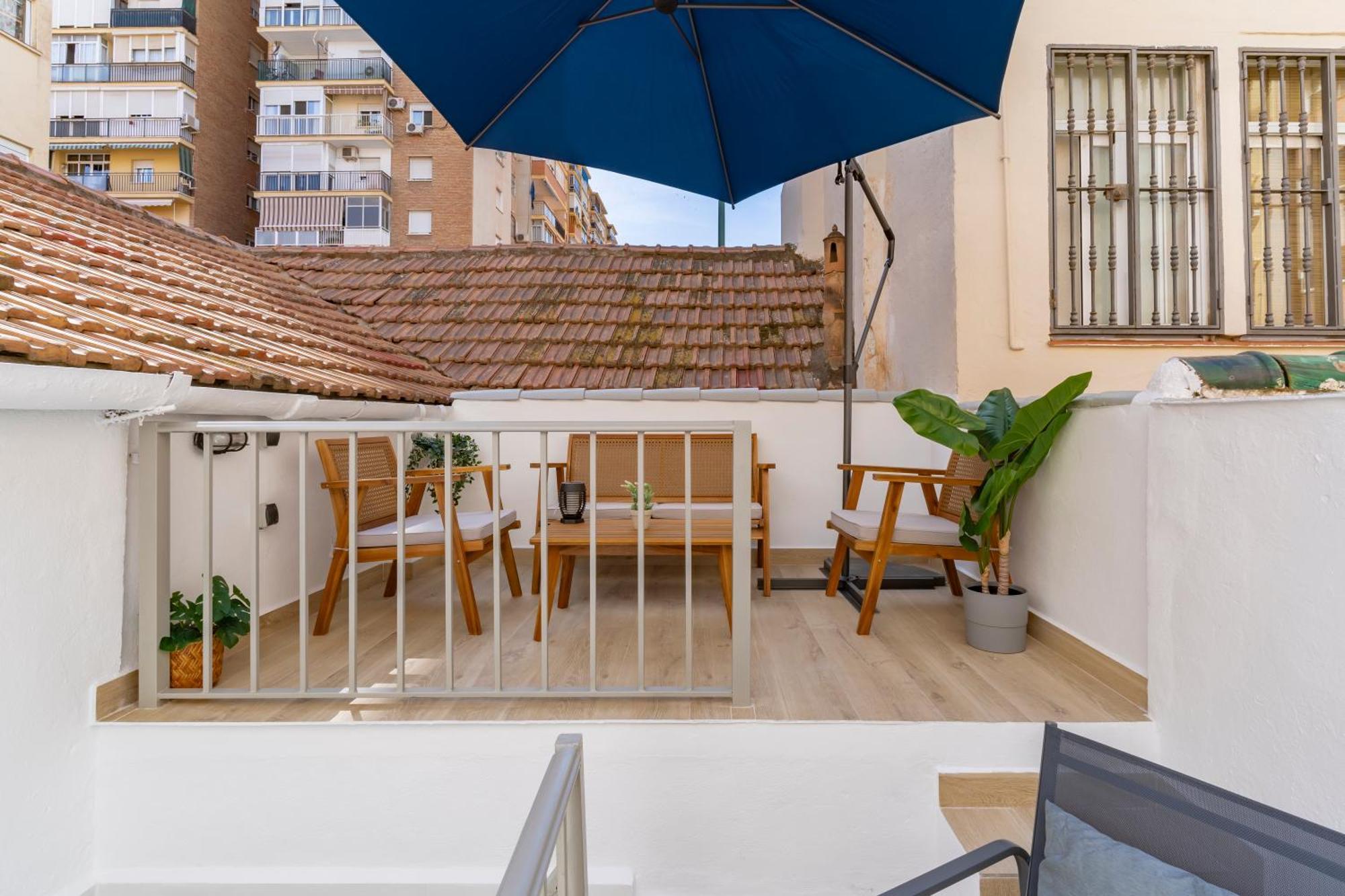 Casa Premium Playa Centro Estacion De Tren Villa Málaga Exteriör bild